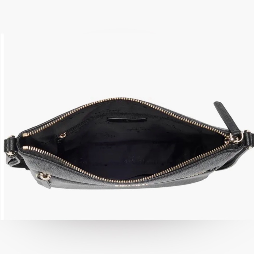 Kate Spade Jackson Top Zip Leather Crossbody Bag - Picture 3 of 3